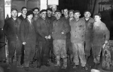 Warsztat mechaniczny, kuźnia kopalni Jankowice - lata 70/80-te ub. wieku