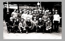 Brykietownia. Brygada młodzieżowa - lata 70/80-te ub. wieku