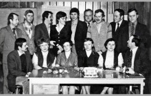 Spotkanie okolicznościowe - lata 80-te ub. wieku