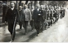 Reprezentacja KS Szyby Jankowice w Boguszowicach - 1939