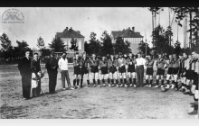 Drużyna KS Szyby Jankowice w Boguszowicach - 1935