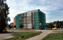 Remont elewacji bloków na Sztolniowej - 2016 rok (ze zbiorów własnych).