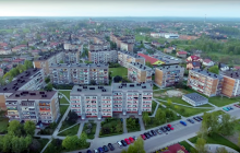 Osiedle Północ (Manhattan) w Rybniku - Boguszowicach - widok z góry