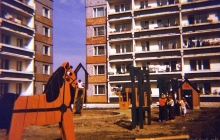 Osiedle Północ (Manhattan) w Rybniku - Boguszowicach - ok. 1989 rok (ze zbiorów własnych).