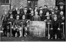 1941 - III Kurs strzałowych na kopalni "Blücherschächte" – (foto ze zbiorów kopalni/A. Karwota)