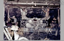 2000-2006 - Od 2000 roku stosowano obudowę kotwiową dowierzchni ścianowej - (foto ze zbiorów L. Admczyka)