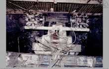 2000-2006 - Niemiecki kombajn VME do drążenia dowierzchni w obudowie kotwiowej - (foto ze zbiorów L. Admczyka)